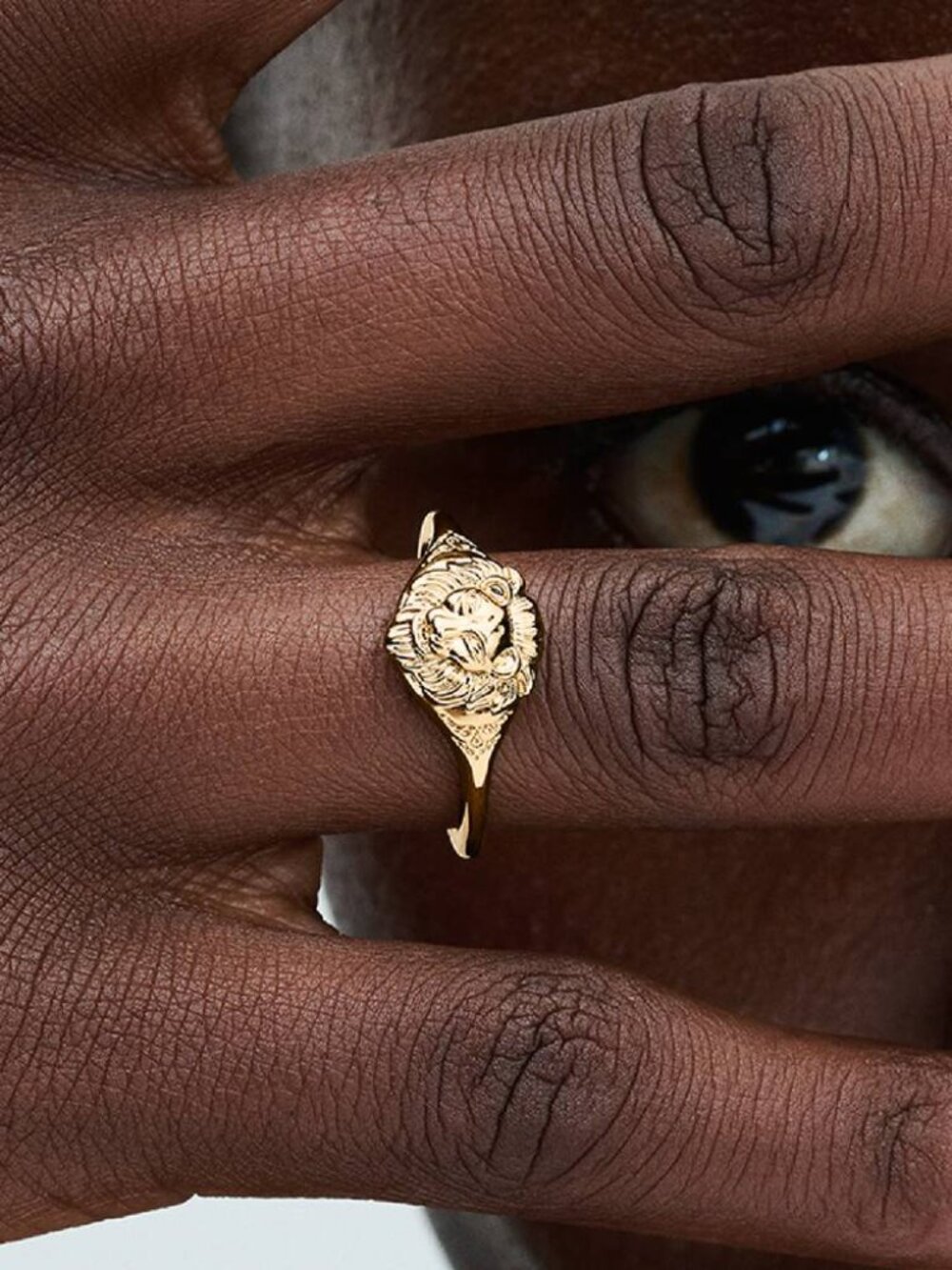 Pandora FINAL SALE - Game of Thrones Lannister Lion Ring - Picture 3 of 5